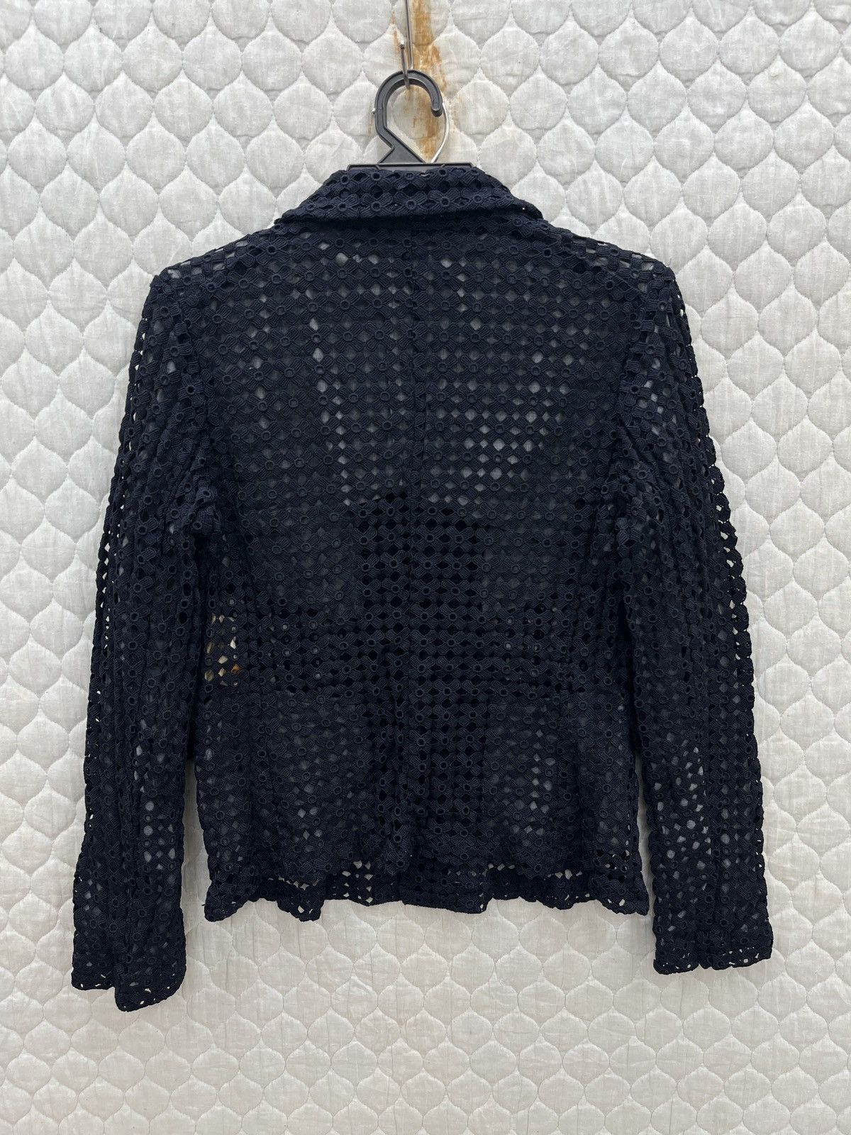 Comme des Garcons 🔥🔥🔥ARCHIVE COMME DES GARCONS CROCHET LACE JACKET Size M / US 6-8 / IT 42-44 - 8 Thumbnail
