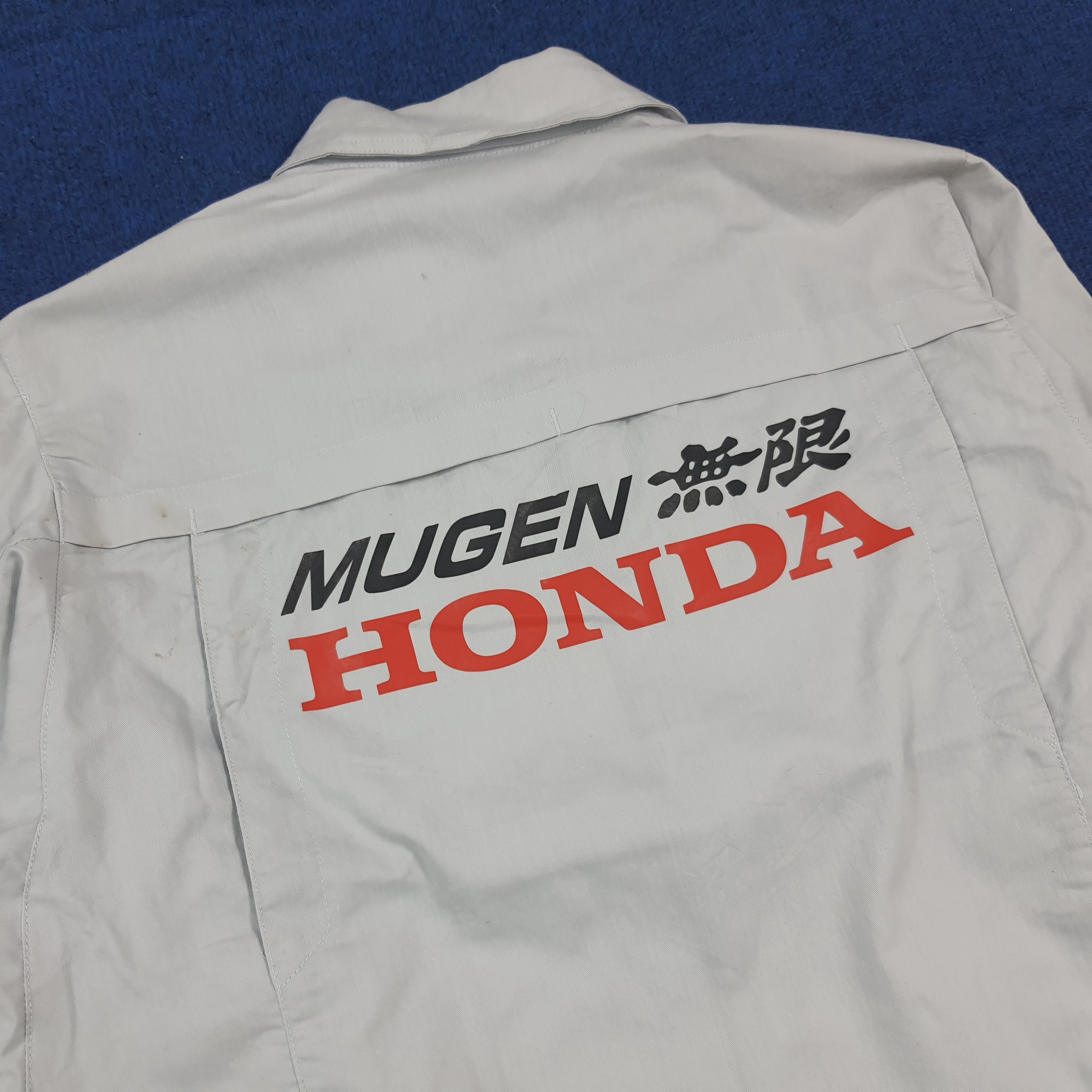Japanese Brand Vintage Mugen HONDA Motorsports Custom Logo Jacket C300N26 Size US M / EU 48-50 / 2 - 2 Thumbnail