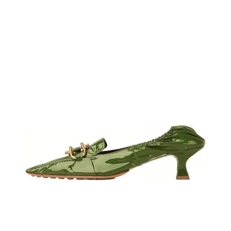 Bottega Veneta o1n1vont1125 Madame Calfskin Pumps in Jalapeno Size US 6 / IT 36 - 2 Thumbnail