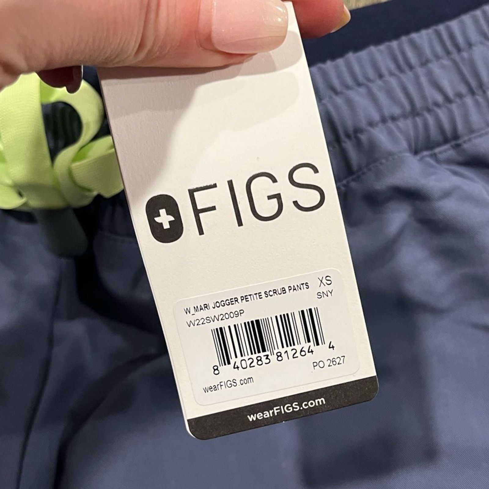 Vintage NWT Figs Mari Skinny Jogger Scrub Pants Drawstring XS Size 24" / US 00 / IT 34 - 6 Thumbnail