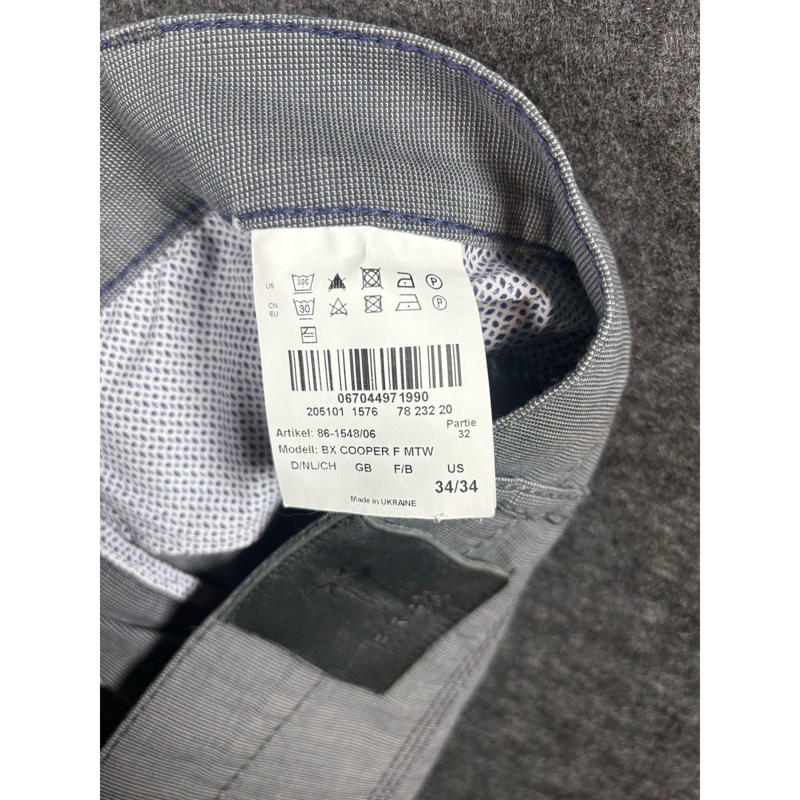 BRAX Brax feel good Gray Pants Mens 34x34 Regular Fit Size US 34 / EU 50 - 6 Thumbnail