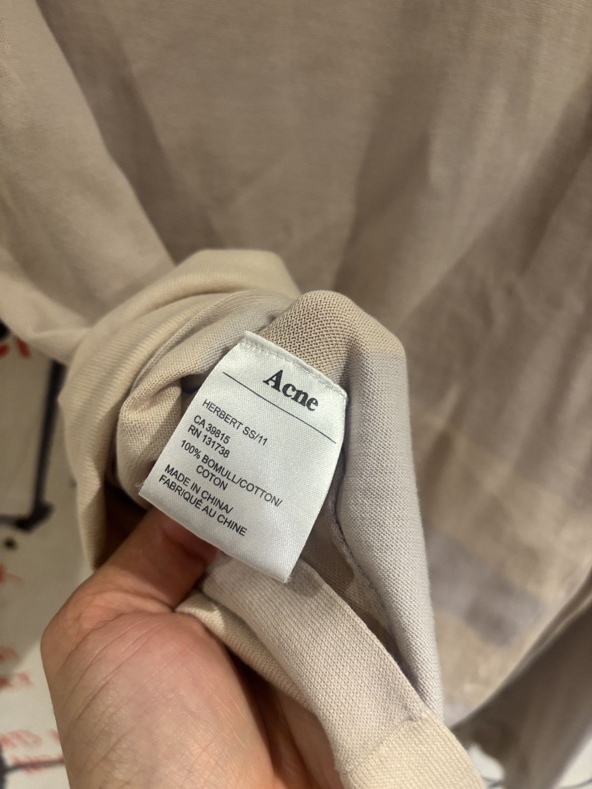 Acne Studios Vintage 2011 Acne Studios SS11 Herbert Striped Longsleeve Size US M / EU 48-50 / 2 - 5 Thumbnail
