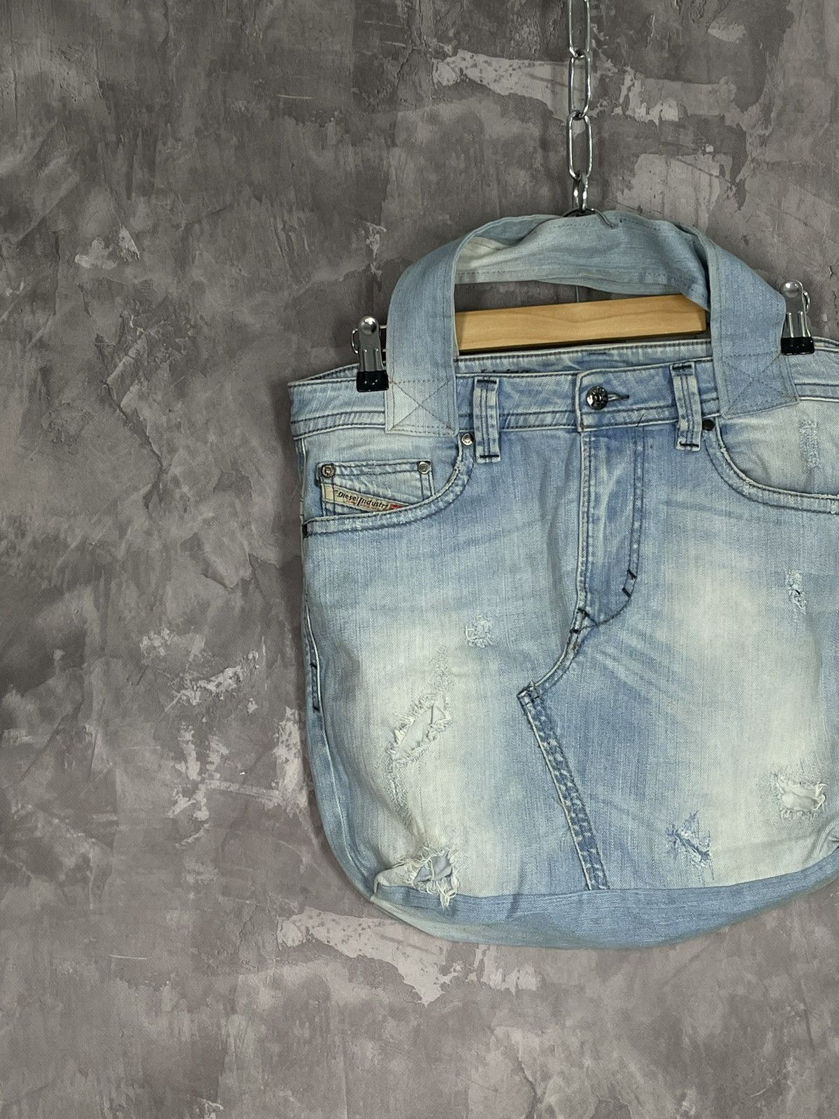 Diesel Vintage Diesel Denim Shoulder Bag 90s Avant Garde Size ONE SIZE - 2 Thumbnail