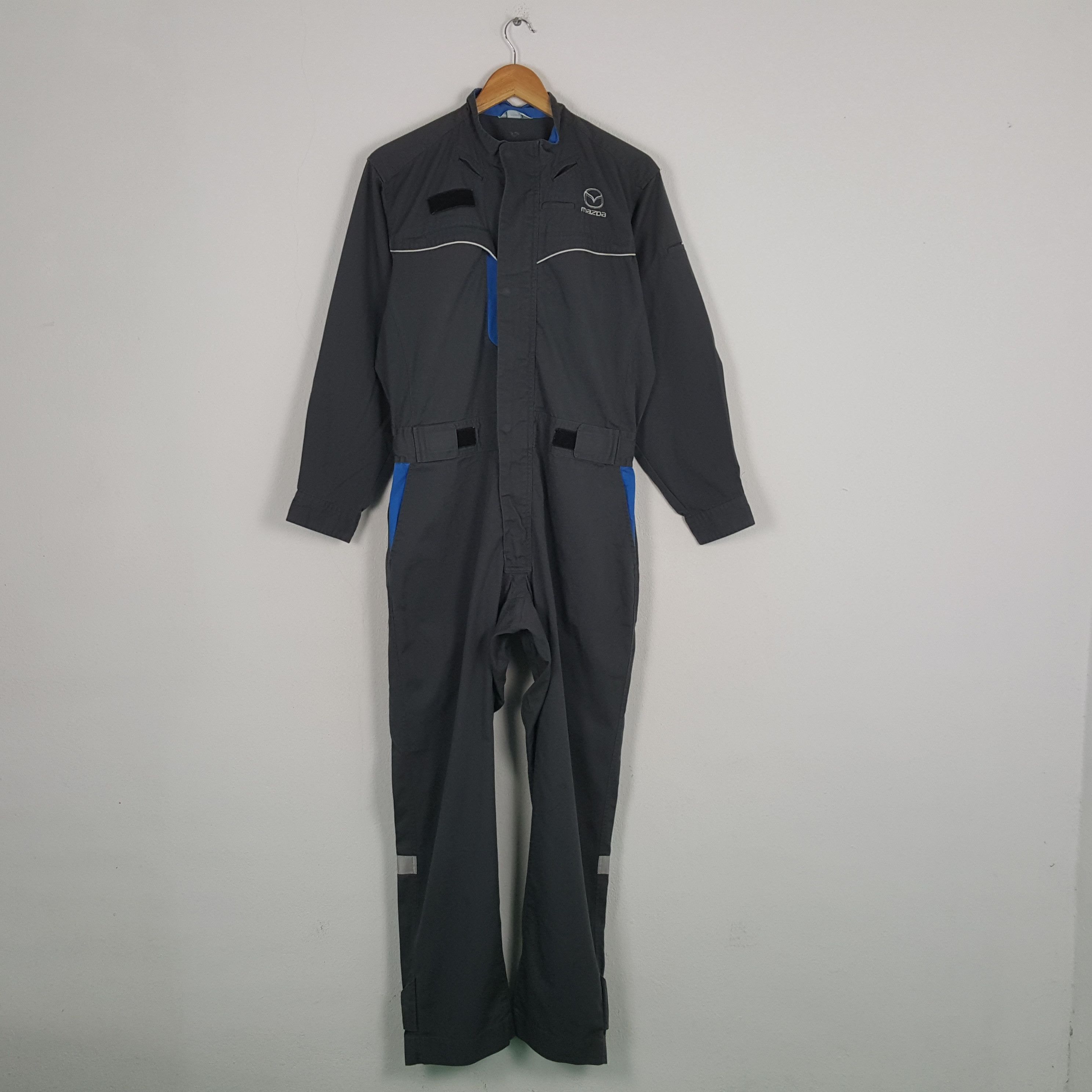 Japanese Brand Vintage Mazda Japan Motorsport Racing Team Coverall RR18 Size US M / EU 48-50 / 2 - 4 Thumbnail