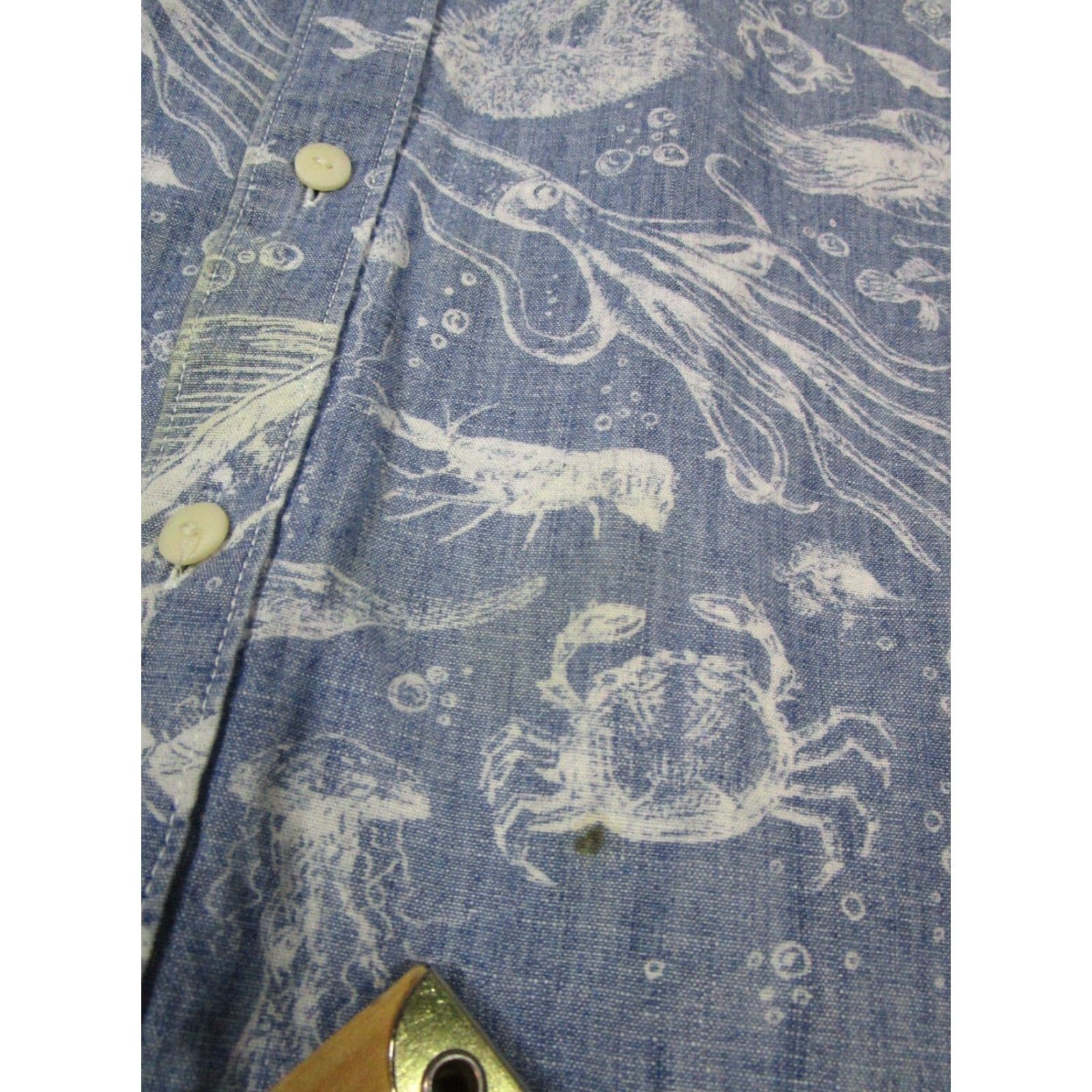 Tommy Bahama Tommy Bahama Shirt Mens Large White Linen Blend Button-Up Short Sleeve Collared Size US L / EU 52-54 / 3 - 7 Thumbnail