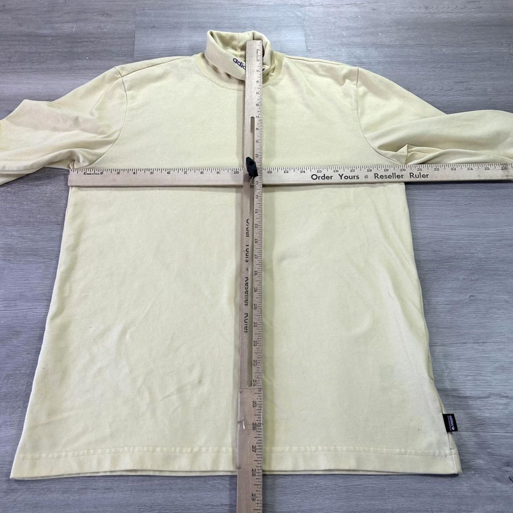 Adidas Adidas Skateboarding Shirt Mens Large White Long Sleeve Turtleneck Top DU8323 Size US L / EU 52-54 / 3 - 5 Thumbnail
