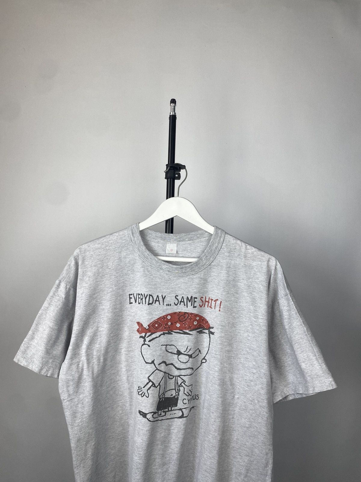 Band Tees × Vintage Vintage Danny First Everyday Same Shit T Shirt Hype Size US L / EU 52-54 / 3 - 2 Thumbnail