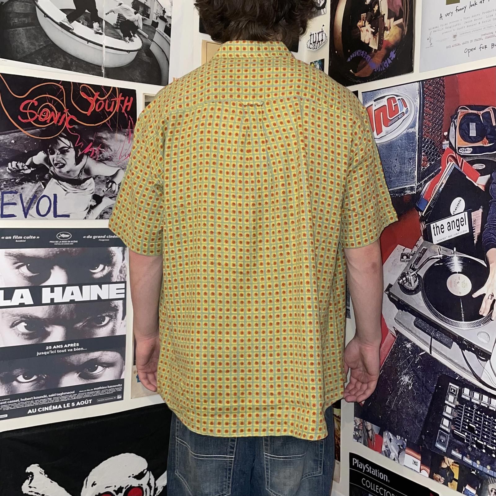Designer 3K 00s Patterned Button Shirt M Size US M / EU 48-50 / 2 - 6 Thumbnail