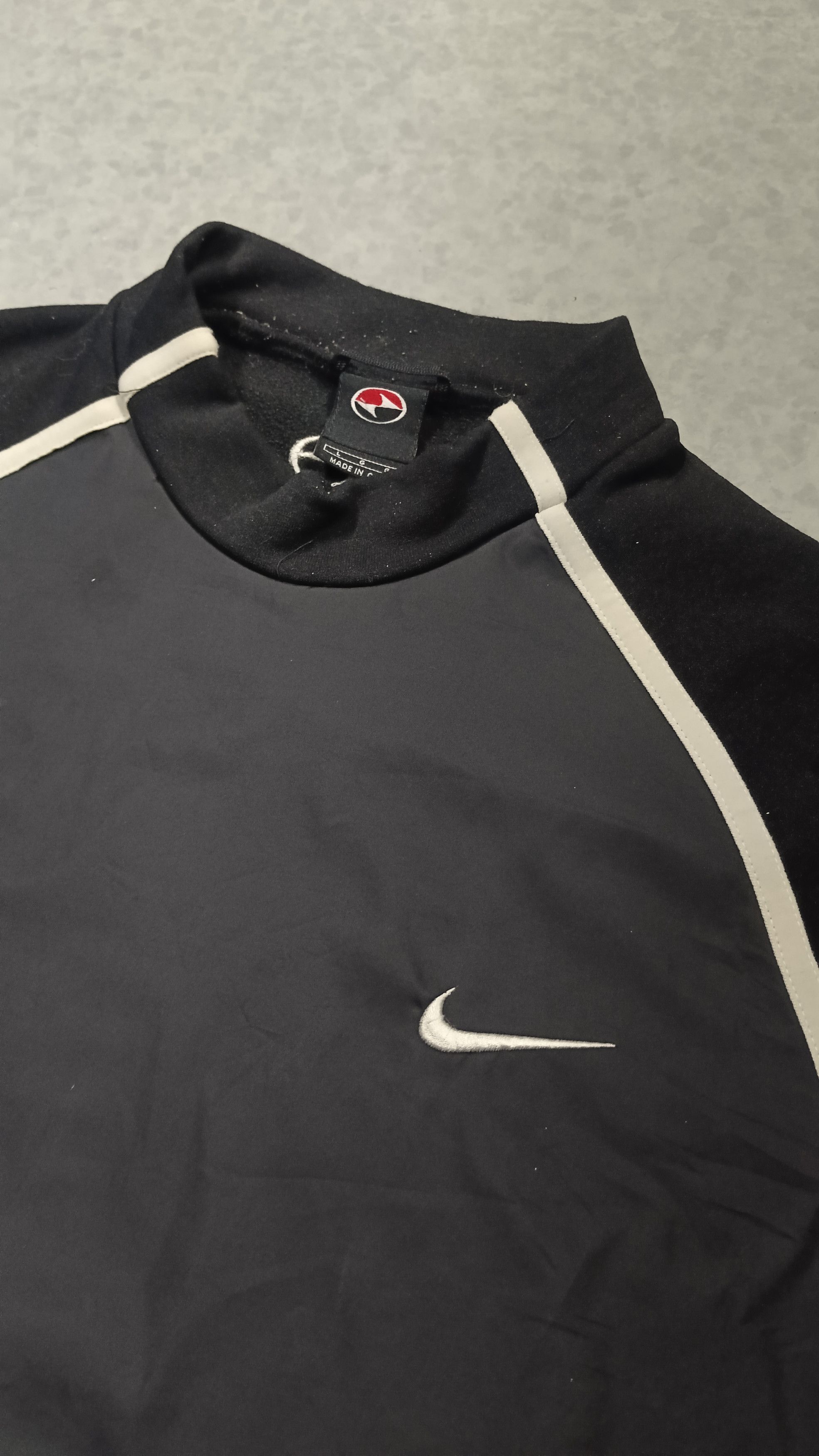 Nike × Tiger Woods × Vintage 🔥Vintage Nike Fit Tiger Slam Polartec Sweater Pullover Size US L / EU 52-54 / 3 - 4 Thumbnail