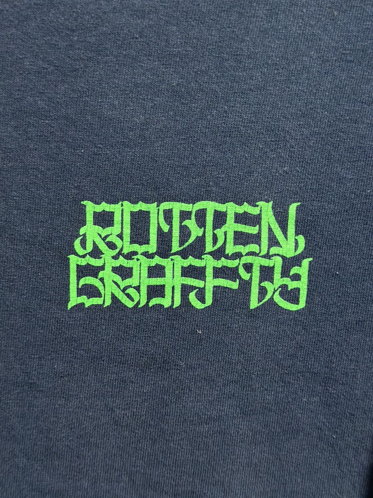 Japanese Brand × Vintage Vintage Rotten Graffty Faded Tee Size US L / EU 52-54 / 3 - 2 Thumbnail