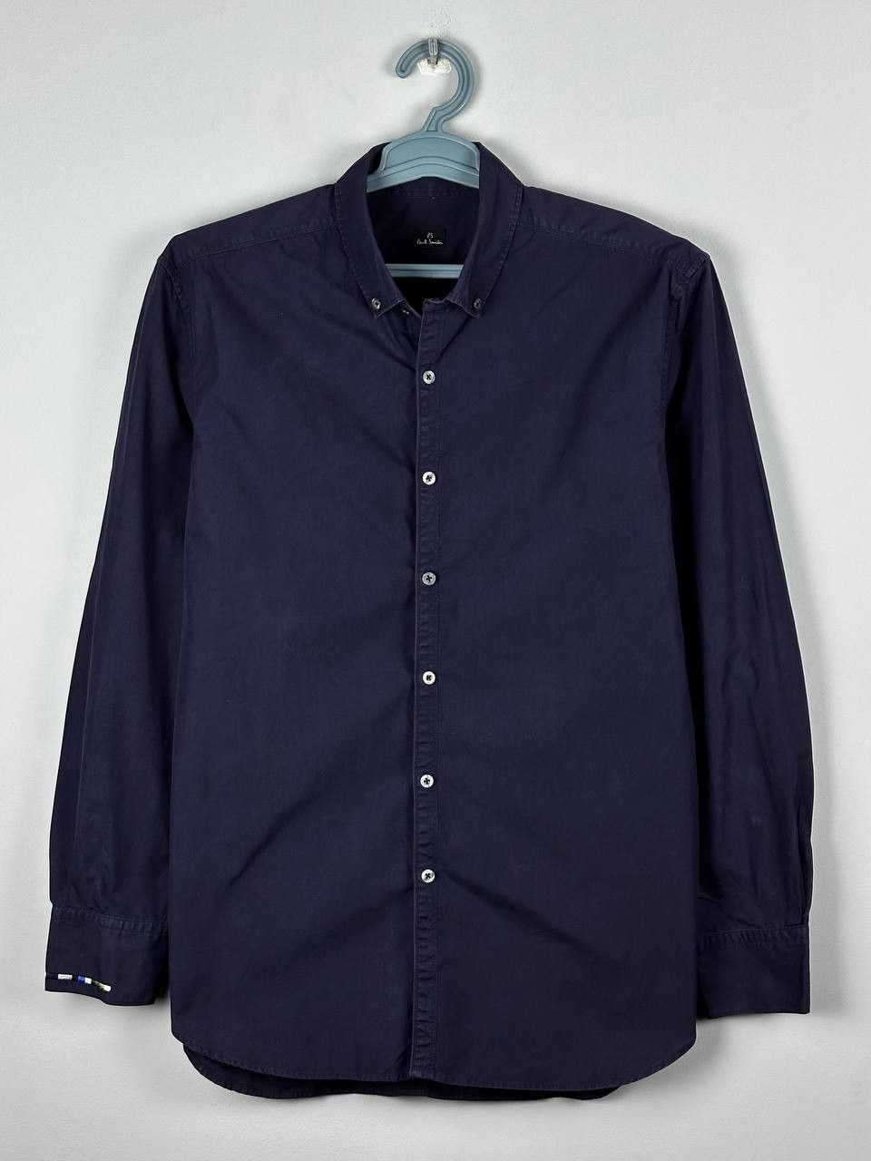 Paul Smith Paul Smith Shirt Long Sleeve Designer Navy Size US L / EU 52-54 / 3 - 1 Thumbnail