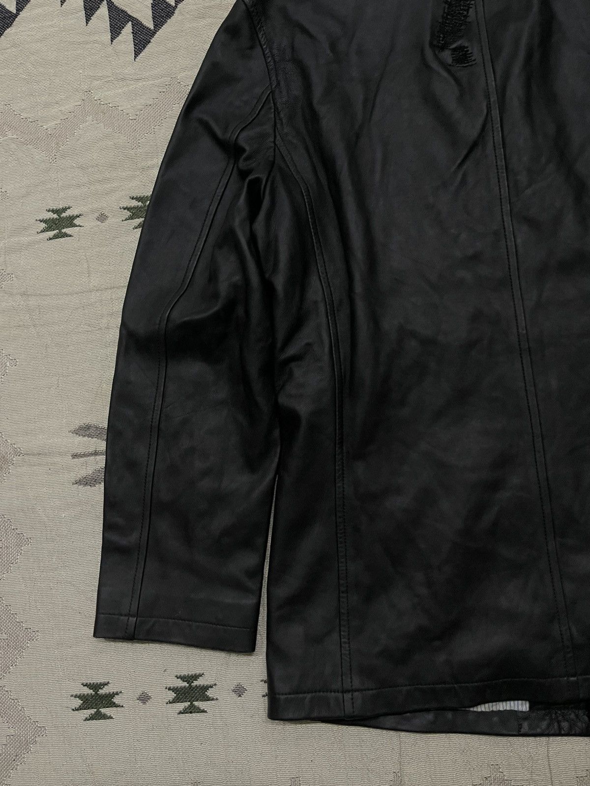 Junya Watanabe 90s JUNYA WATANABE COMME DES GARCONS LEATHER COAT Size US S / EU 44-46 / 1 - 8 Thumbnail