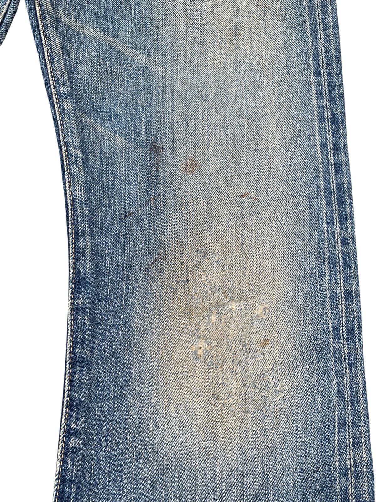 Kapital HYSTERIC GLAMOUR LED ZEPPELIN FLARE SELVEDGE DISTRESSEDDENIM Size US 32 / EU 48 - 20 Thumbnail