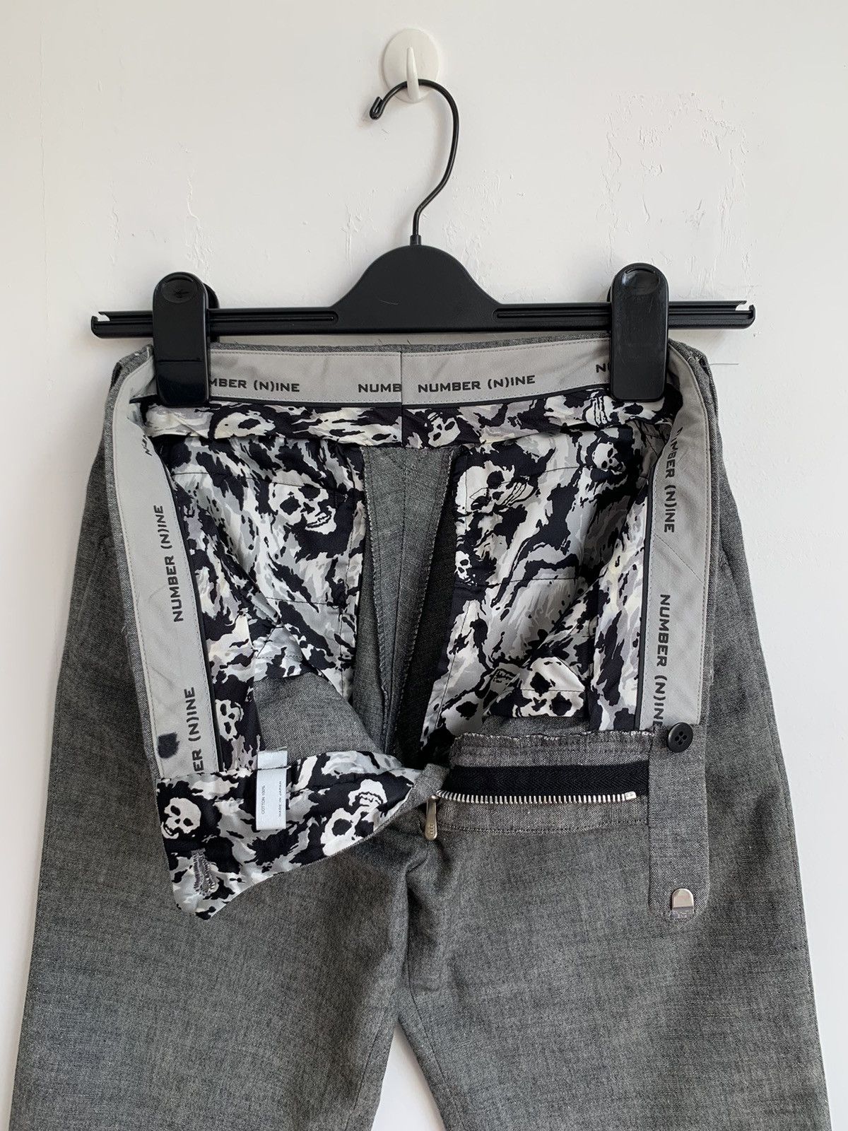Number (N)ine SS01 "Time Migration" Trouser Size US 30 / EU 46 - 1 Thumbnail