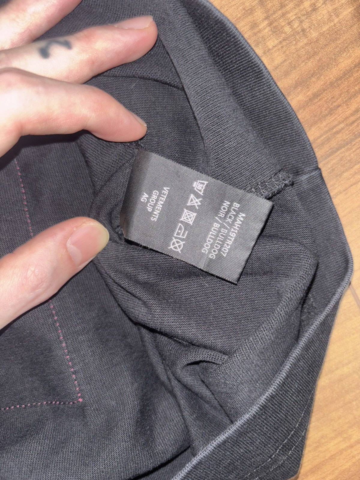 Vetements Vtg Black VETEMENTS The Bulldog Spirit Size US M / EU 48-50 / 2 - 8 Thumbnail