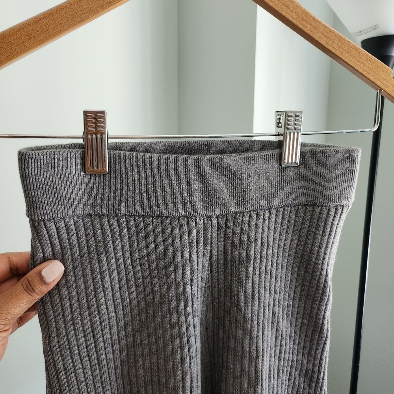 October's Very Own OVO-Ribbed Knit bike shorts Size 23" - 10 Thumbnail