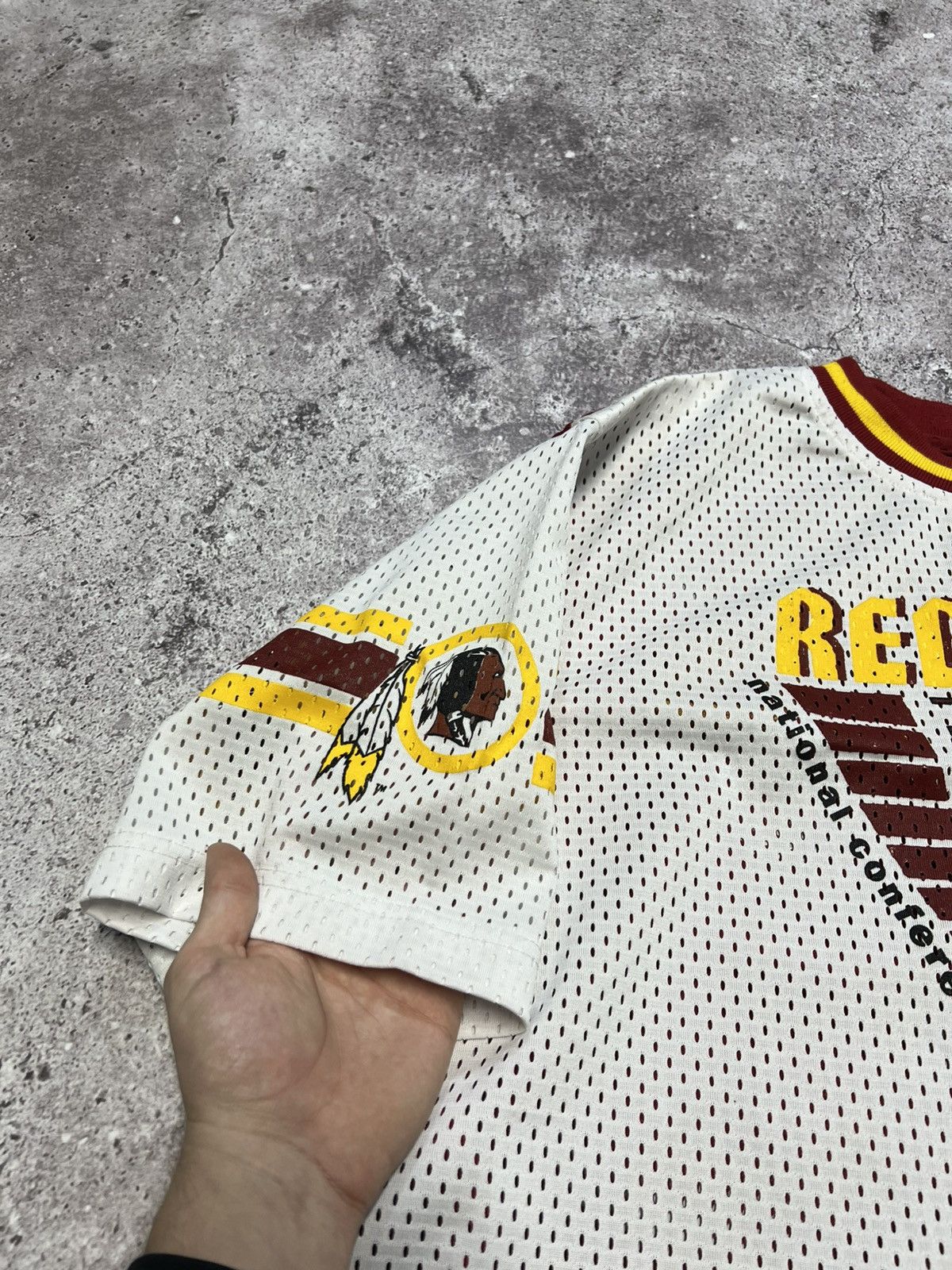 NFL Campri 90s Vintage Nfl Jersey Washington Redskins Size US XL / EU 56 / 4 - 4 Thumbnail