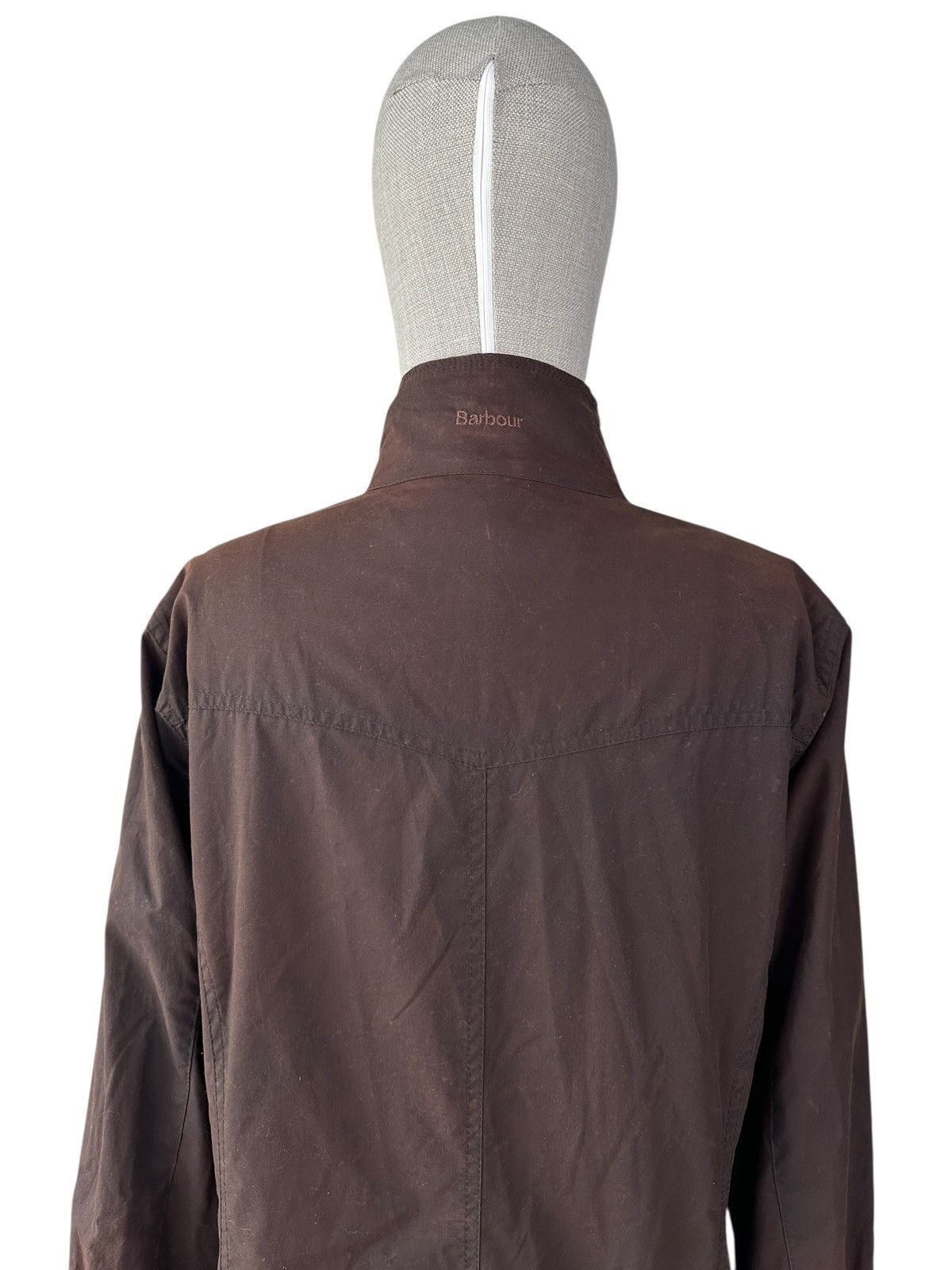 Barbour Ladies BARBOUR Flyweight Wax Utility Brown Coat Jacket UK 18 Size XL / US 12-14 / IT 48-50 - 6 Thumbnail