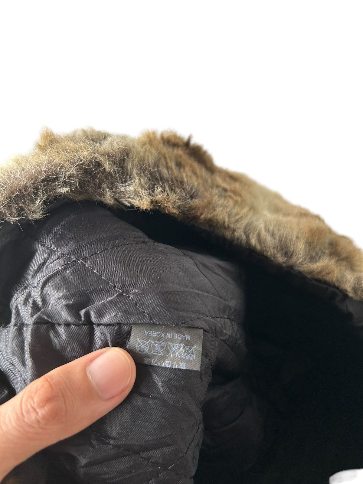 14th Addiction × Japanese Brand × Le Grande Bleu (L.G.B.) Punk Bondage Style Fur Hats ☠️🎌 Size ONE SIZE - 5 Thumbnail