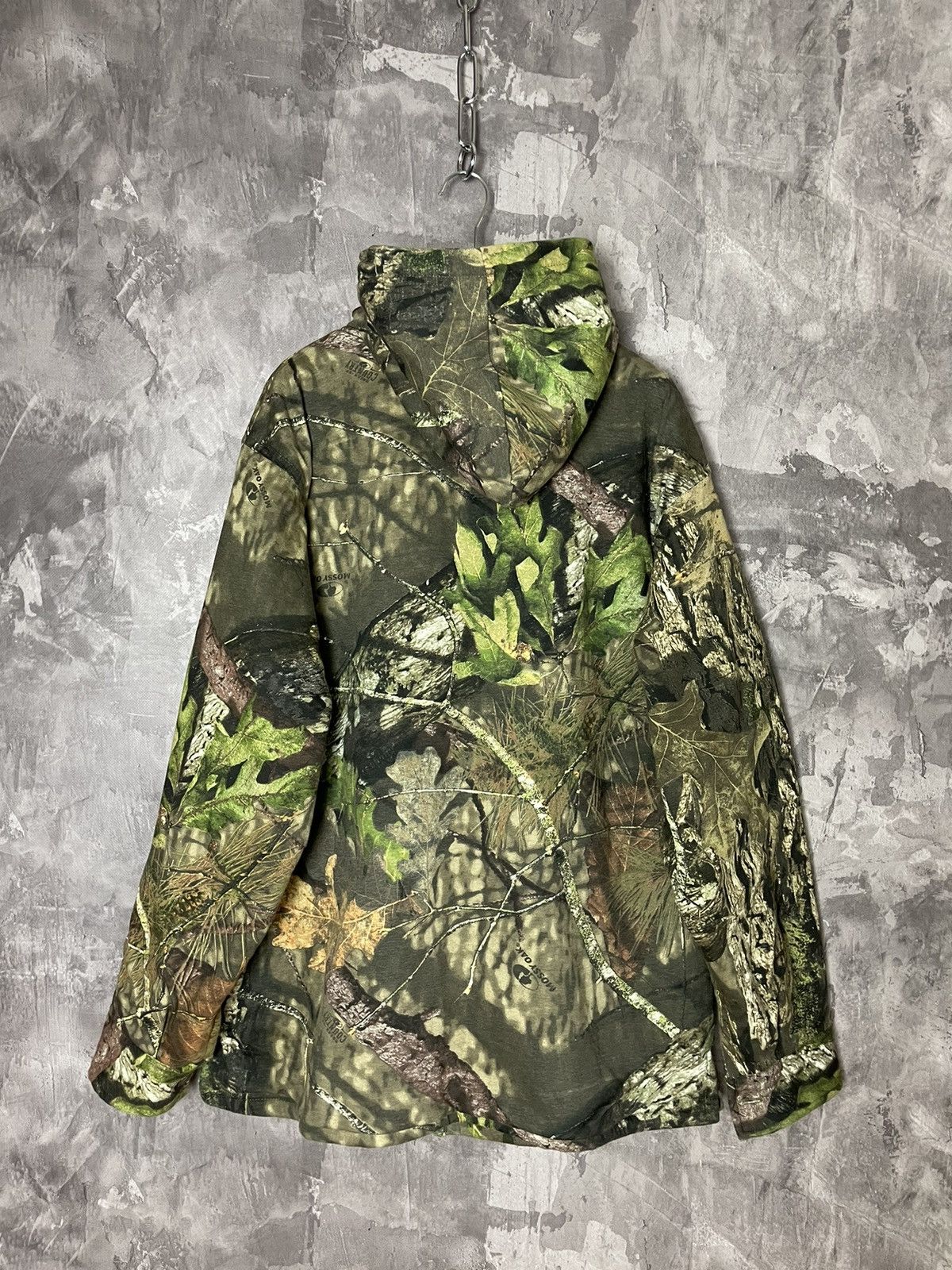 Mossy Oaks × Realtree × Vintage Vintage Y2k Mossy Oak Camo Zip Up Jacket Size US L / EU 52-54 / 3 - 2 Thumbnail