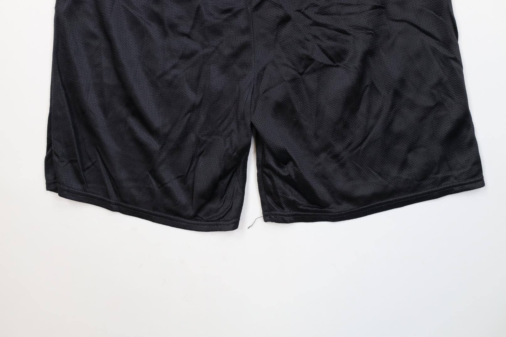 Vintage Vintage 90s Streetwear Mesh Above Knee Shorts Black USA Size US 32 / EU 48 - 10 Thumbnail