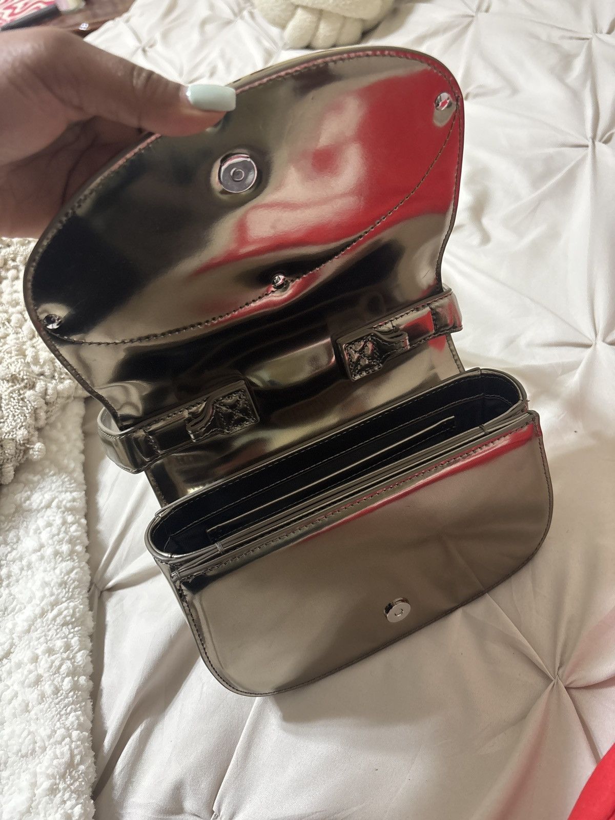 Diesel Diesel 1Dr-Iconic Mirrored Shoulder Bag Size ONE SIZE - 2 Thumbnail