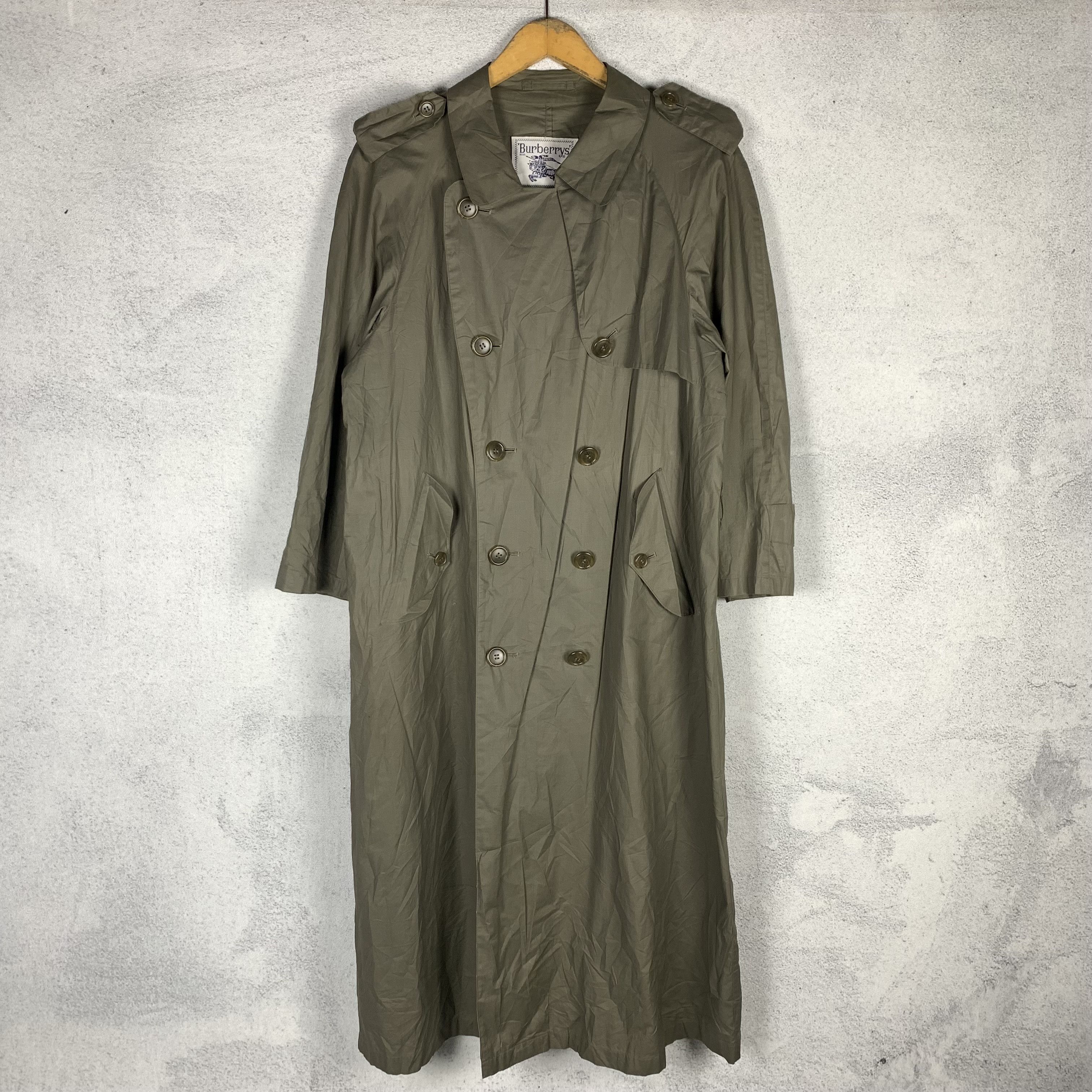 Burberry × Vintage Burberry vintage coat jacket men wool cashmere