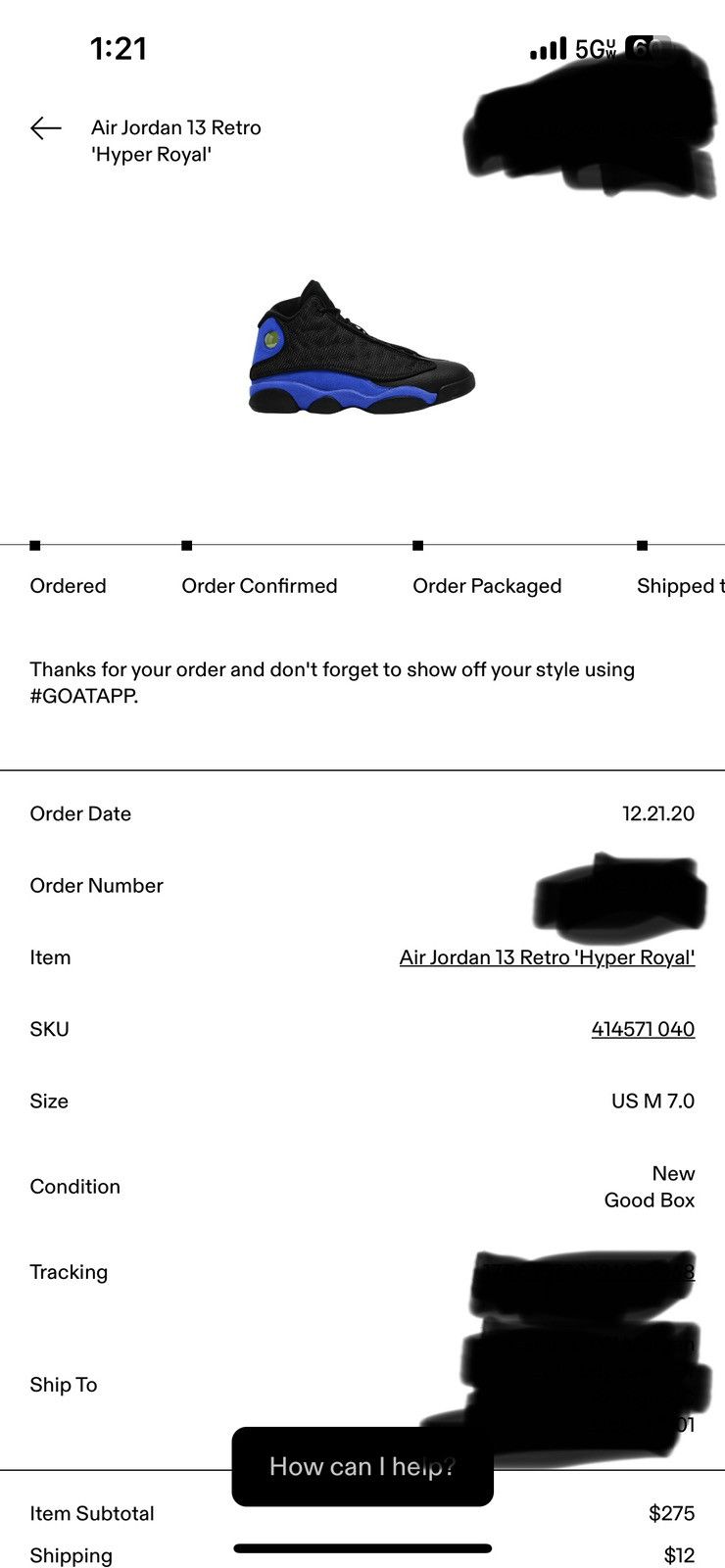 Jordan Brand Jordan 13 Royal Blue Size US 7 / EU 40 - 8 Thumbnail