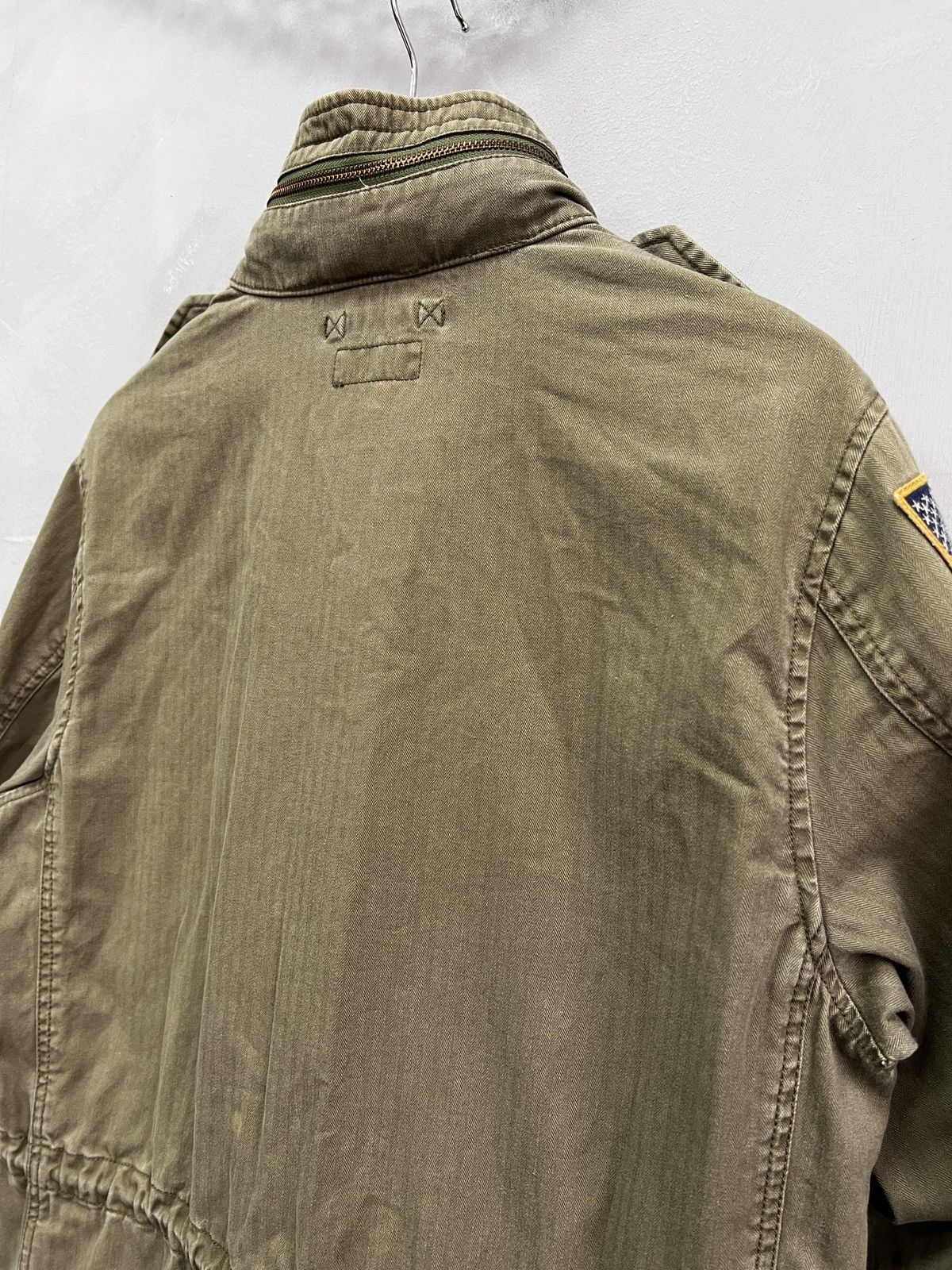 Polo Ralph Lauren Vintage 90's Polo Ralph Lauren Combat Military Field Jacket Size US S / EU 44-46 / 1 - 11 Thumbnail