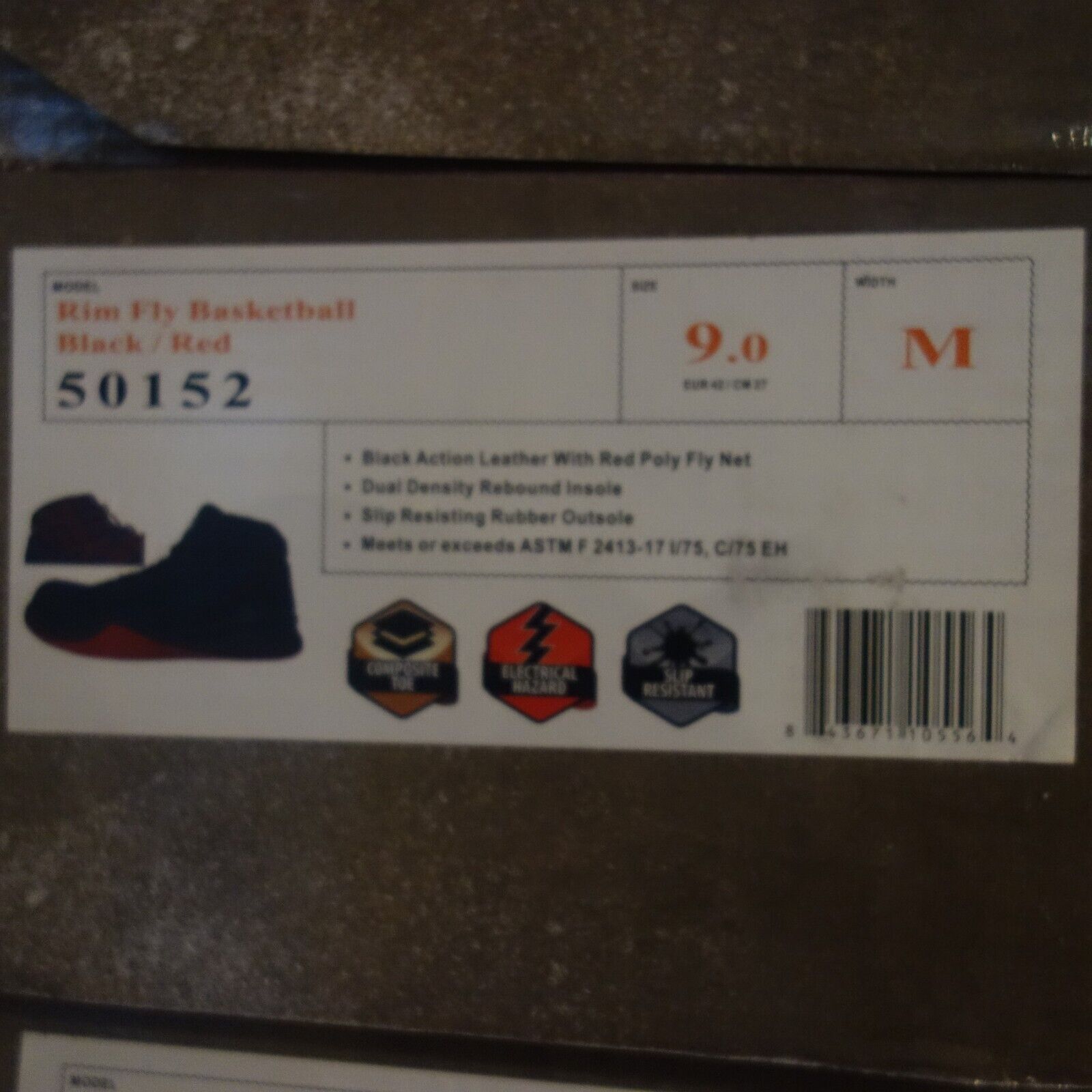 Other NEW Hoss Boots Rim Fly High Top Composite Toe Slip Resistant Size US 9 / EU 42 - 8 Thumbnail