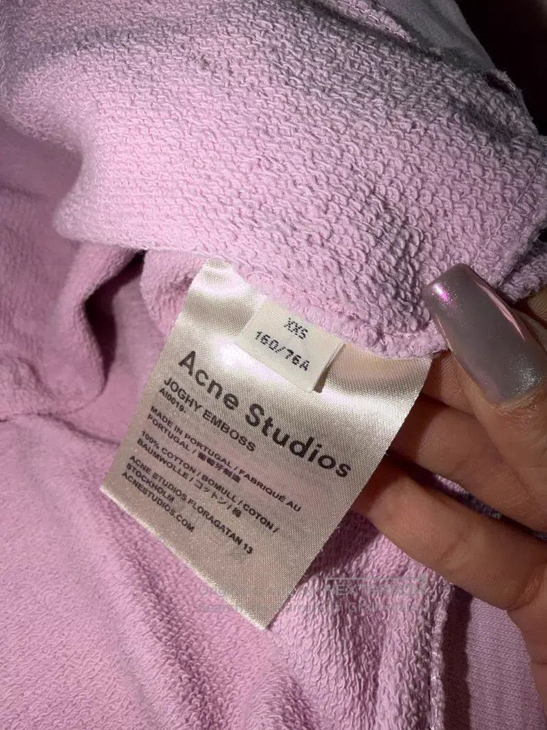 Acne Studios Acne Studios Pink Hoodie Size XXS / US 00 / IT 34 - 5 Thumbnail