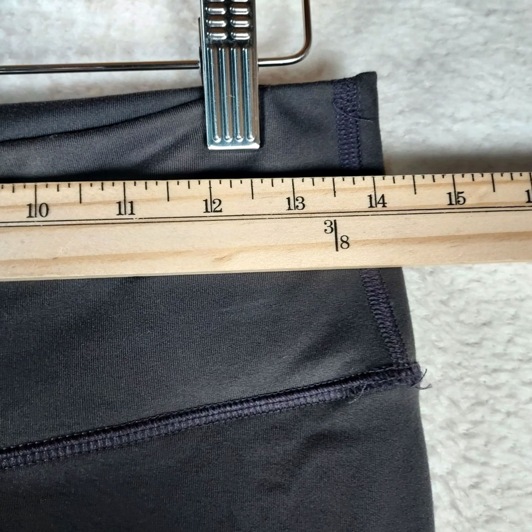 Fabletics VINTAGE Fabletics Women’s High Rise PowerHold Leggings Small Dark Gray Activewear Size 28" / US 6 / IT 42 - 7 Thumbnail
