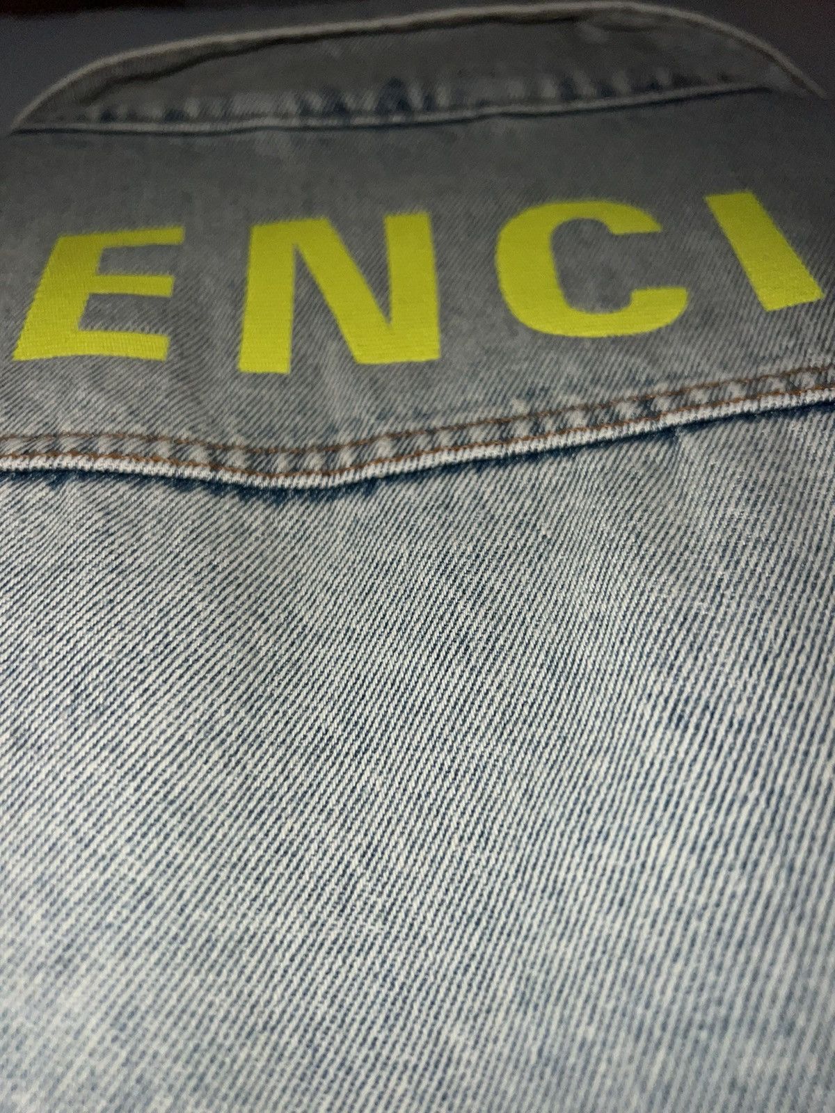 Balenciaga Balenciaga Logo Denim Jacket Size US L / EU 52-54 / 3 - 6 Thumbnail