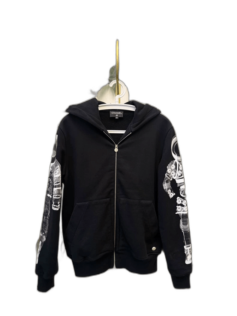 Chanel Astronaut Zip Hoodie for Women-yf