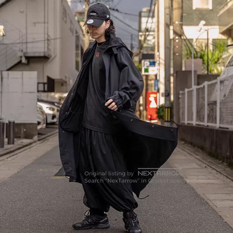 Yohji Yamamoto Yohji Yamamoto 24AW fish tail hooded coat| Size US S / EU 44-46 / 1 - 3 Thumbnail