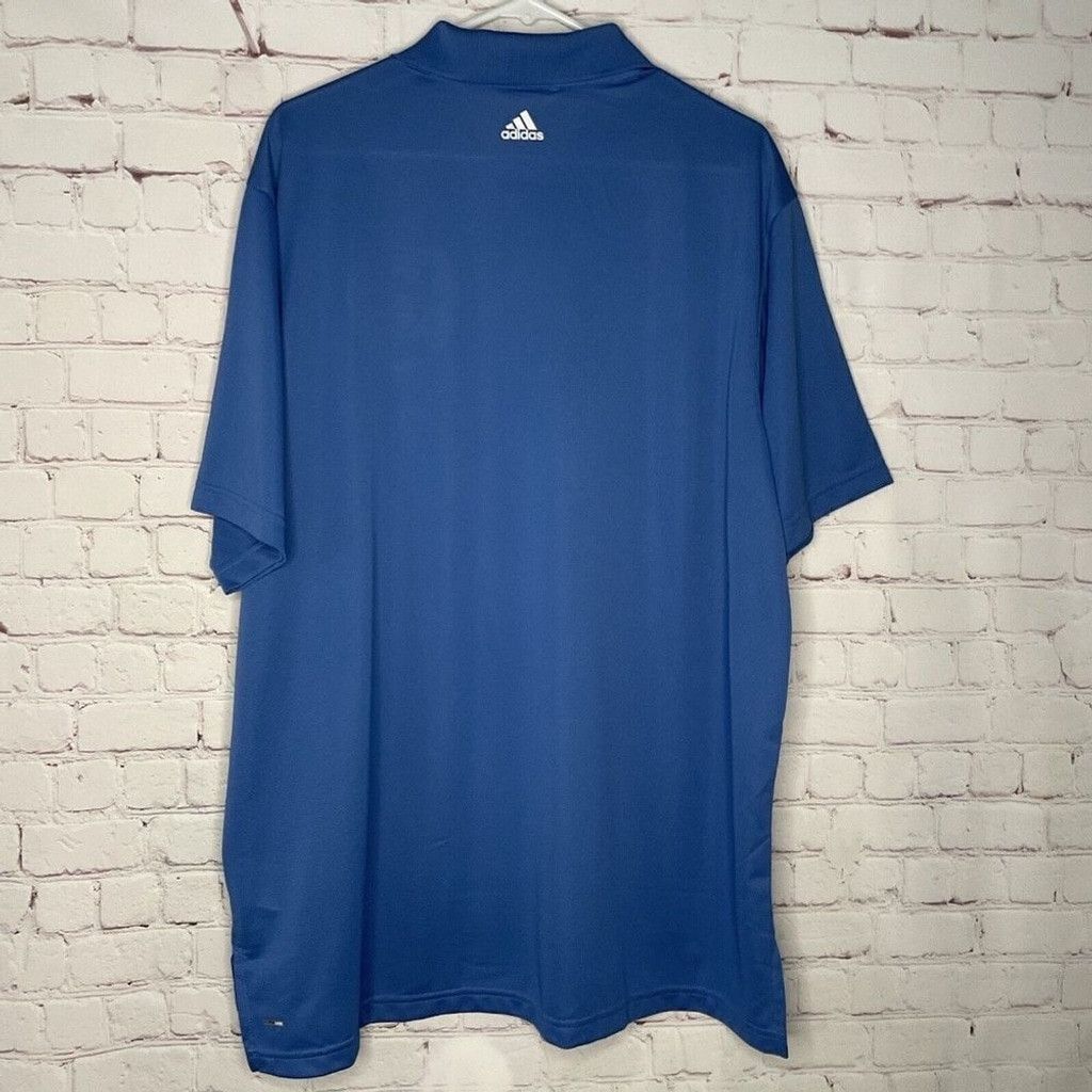 Adidas NWOT Adidas ClimaLite Logo Short Slv. Golf Polo Shirt Men XL Size US XL / EU 56 / 4 - 9 Thumbnail