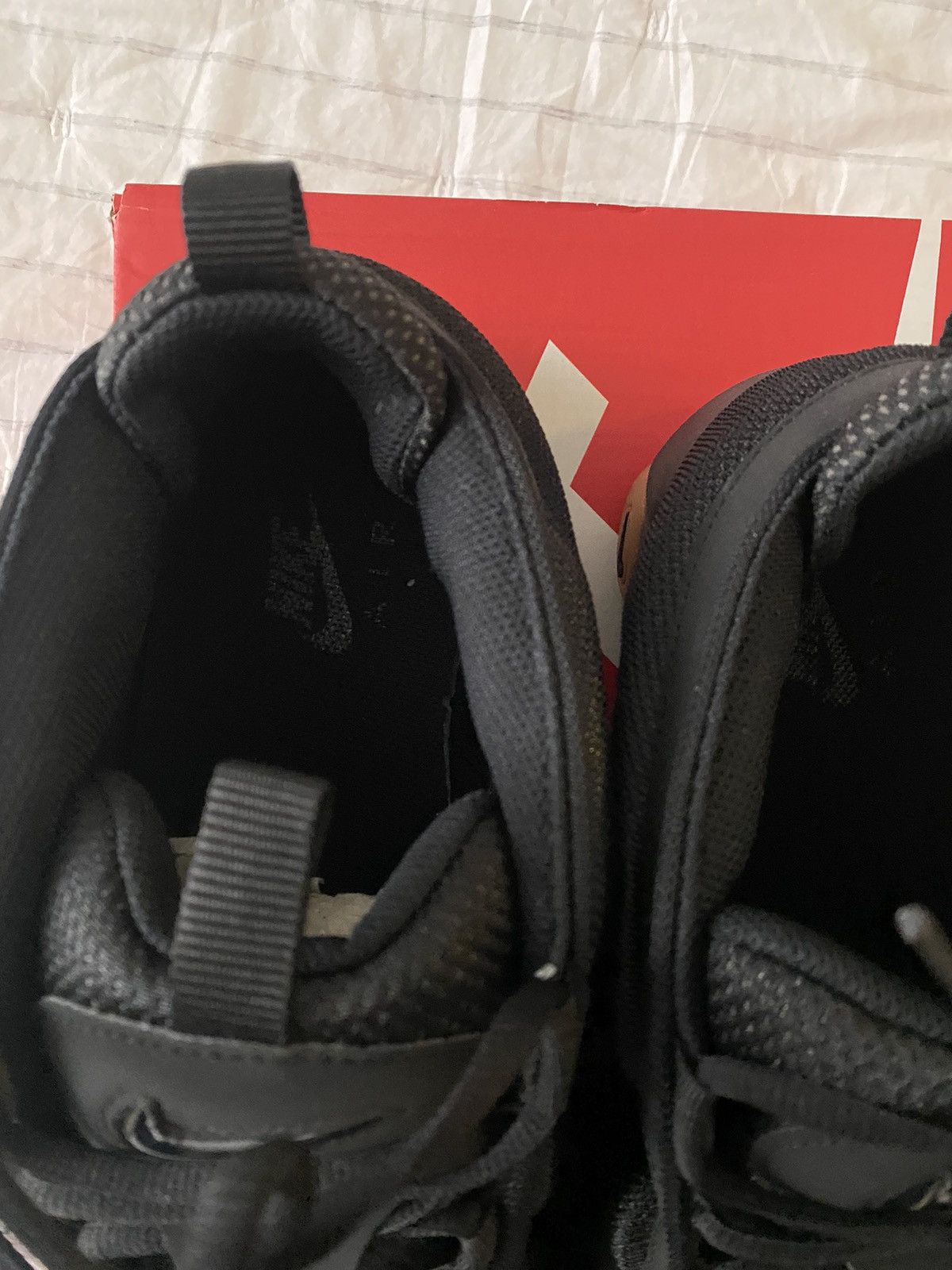 Nike Nike Air More Uptempo Low Black Sz13 Brand New Size US 13 / EU 46 - 5 Thumbnail