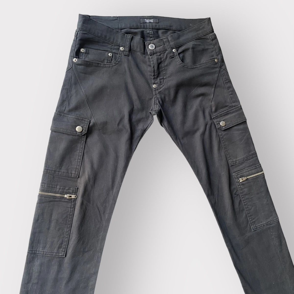 Undercover SS09 Neo Boy Stretch Skinny Cargo Pants Size US 30 / EU 46 - 2 Thumbnail