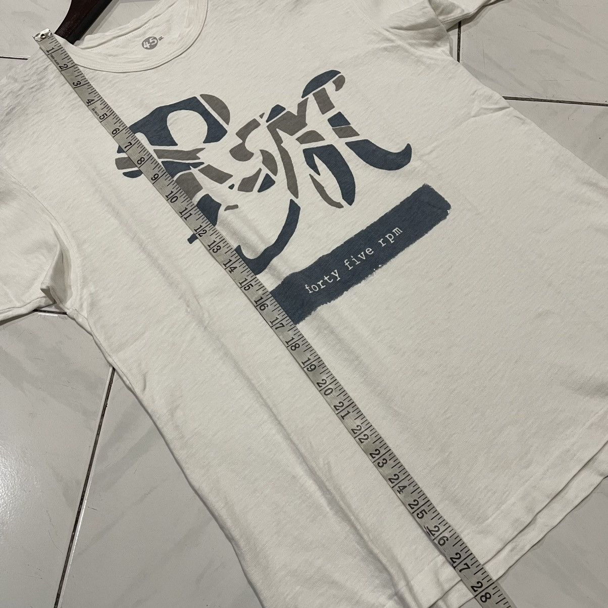 45rpm × Japanese Brand Vintage 45rpm logo tee Size US L / EU 52-54 / 3 - 9 Thumbnail