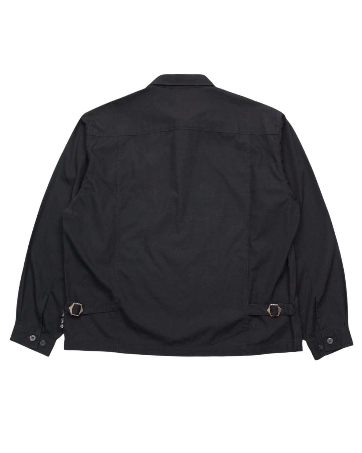 Vintage 2000S GRIND INC JAPAN VINTAGE BLACK WORK ZIP JACKET Size US L / EU 52-54 / 3 - 2 Thumbnail