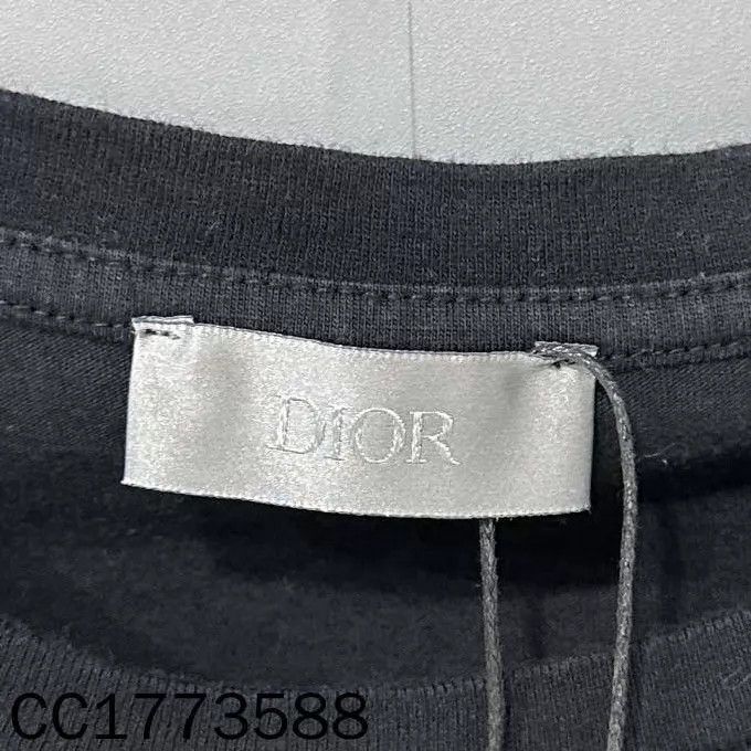 Dior Dior black slogan short sleeve tee XS 95 New Size XS / US 0-2 / IT 36-38 - 6 Thumbnail
