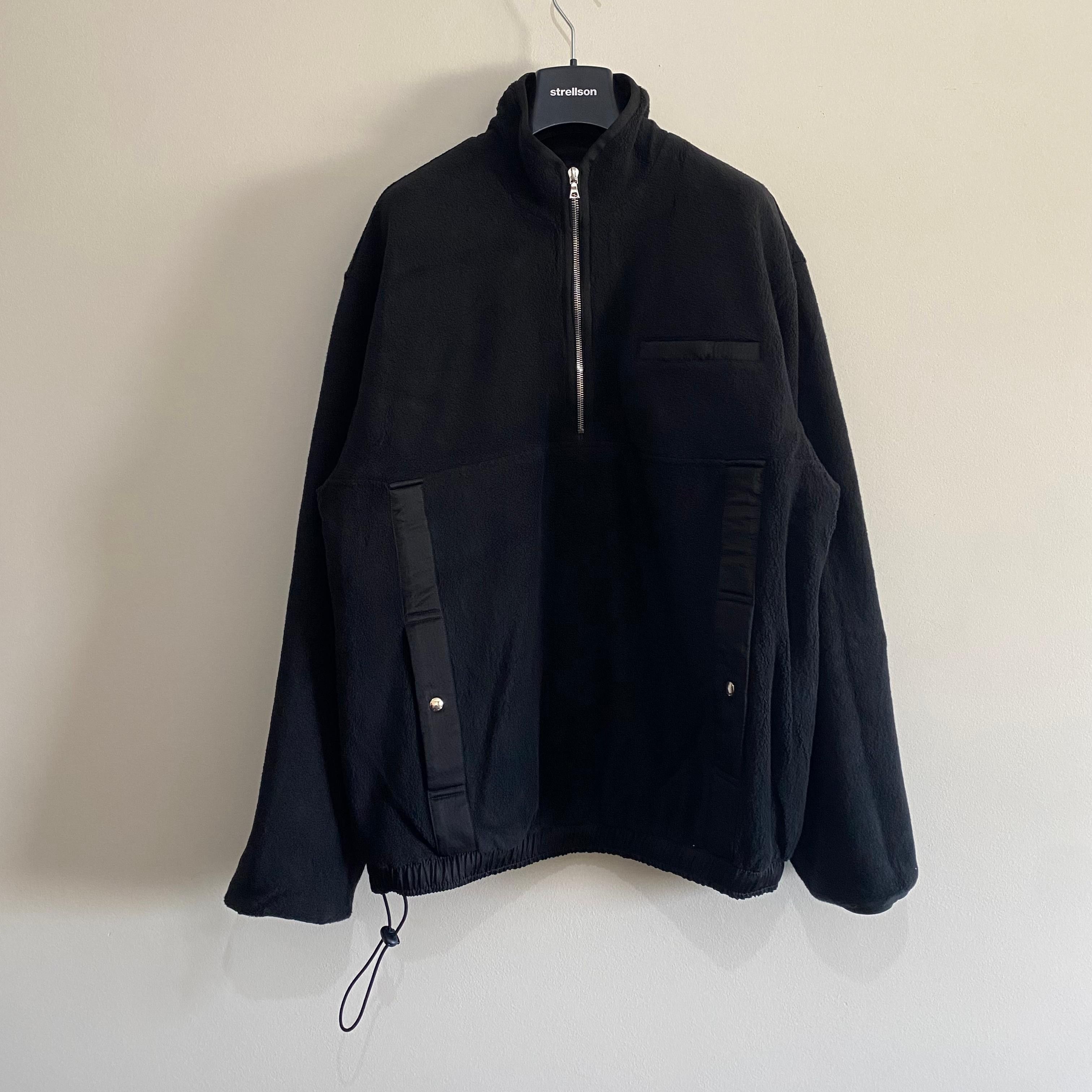 Givenchy Black Reversible Nylon and Fleece Logo Jacket Size US M / EU 48-50 / 2 - 7 Thumbnail
