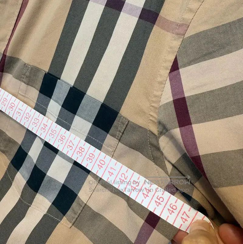 Burberry Burberry Short Sleeve Cotton Shirt in Khaki. Size US S / EU 44-46 / 1 - 7 Thumbnail