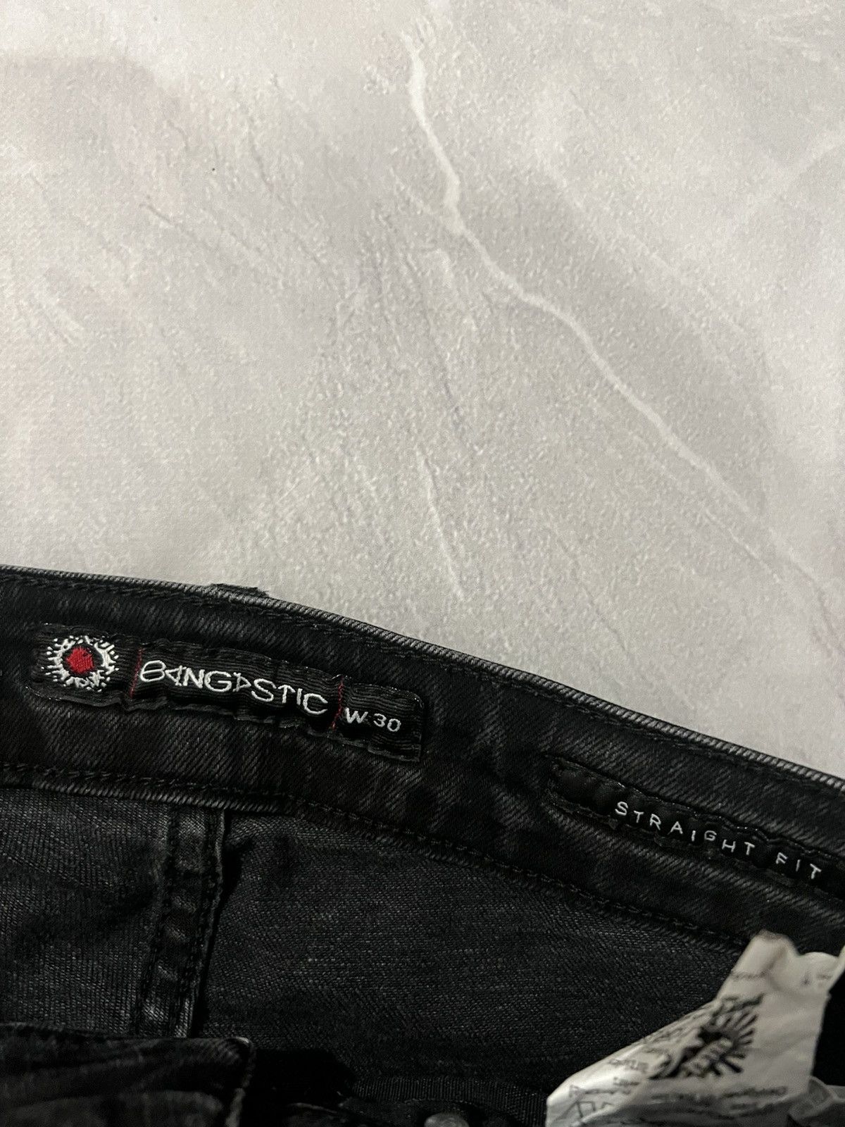 Vintage Dark Japanese Grunge / Avan Garde Skinny / Number Nine Style Size US 32 / EU 48 - 4 Thumbnail