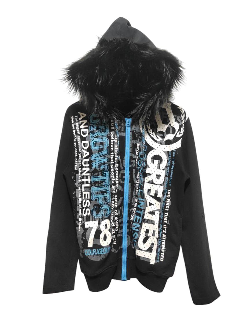 Affliction Original Remak Gear Poem Zipper Fur Hoodie LGB style Size US M / EU 48-50 / 2 - 1 Thumbnail
