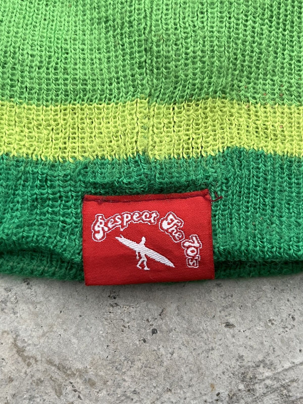 Japanese Brand × Vintage Respect The 70's Japanese Brand Beanie Snowcap Size ONE SIZE - 2 Thumbnail