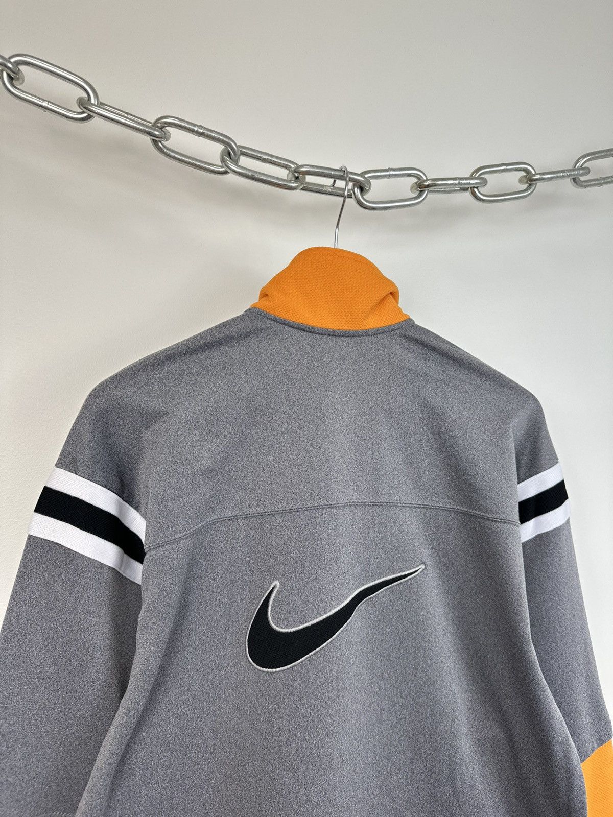 Nike Vintage 90s Nike Big Logo Embroidered Retro Track Jacket Size US S / EU 44-46 / 1 - 10 Thumbnail