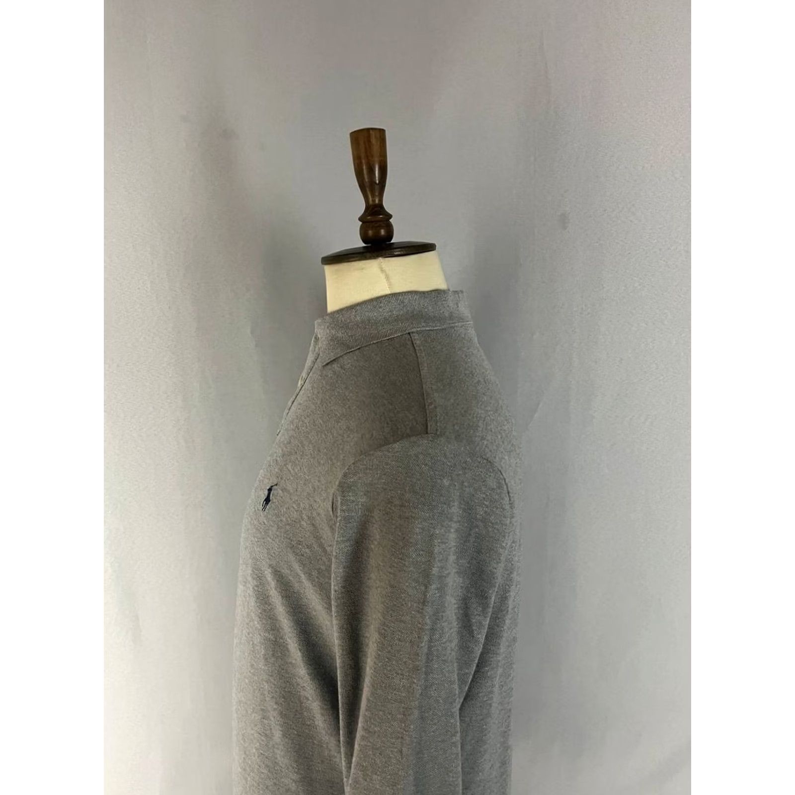 Polo Ralph Lauren Polo Ralph Lauren Polo Shirt Mens Golf Shirt Size L Gray Cotton Long Sleeve Slim-Fit Size US L / EU 52-54 / 3 - 6 Thumbnail