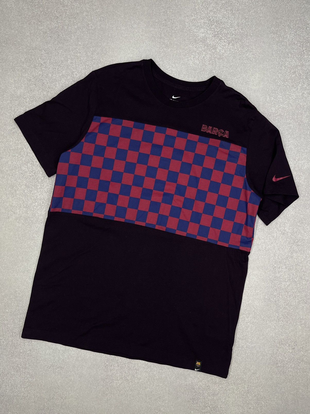 Nike Mens Nike Barcelona T Shirt Soccer Jersey Football Club Size US L / EU 52-54 / 3 - 1 Thumbnail