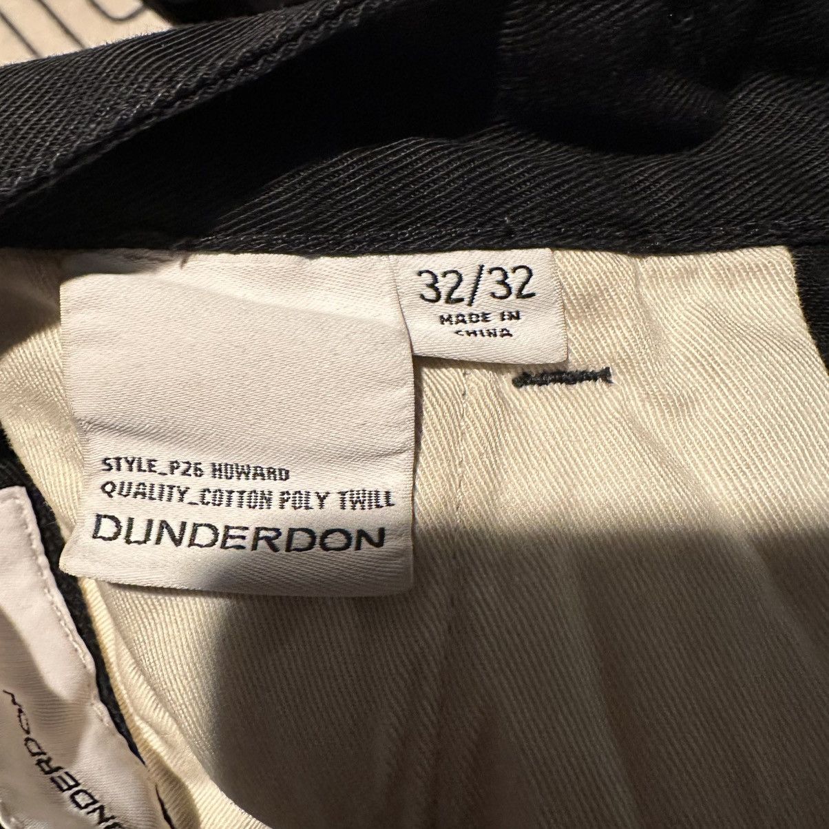 Dunderdon × Other Dunderdon Men's Cotton Poly Twill Khaki Work Pants Size US 32 / EU 48 - 6 Thumbnail